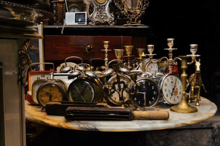 Collection d’horloges anciennes